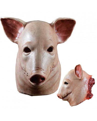 Masque tête de cochon Luxe...