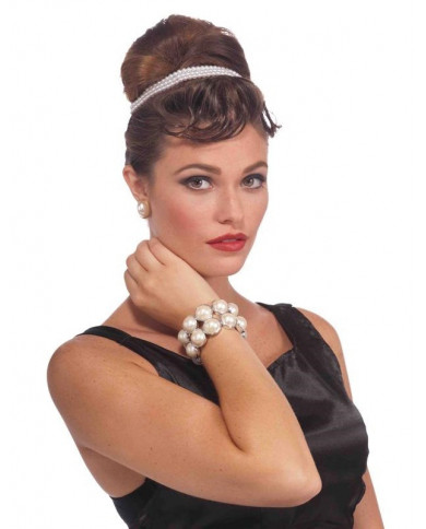 Bracelet Vintage perles nacrées 