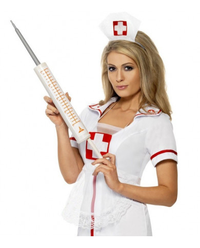 Seringue géante 35 cm infirmière