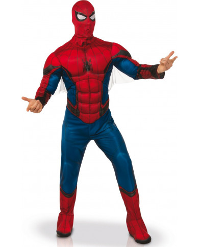 Déguisement Spiderman musclé "Homecoming" adulte