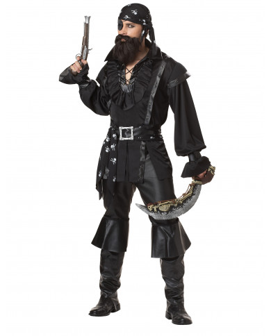 Costume adulte pirate noir...