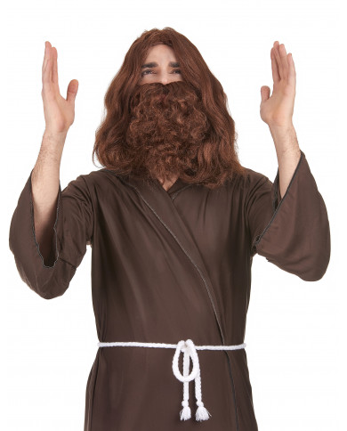 Perruque + barbe Jesus