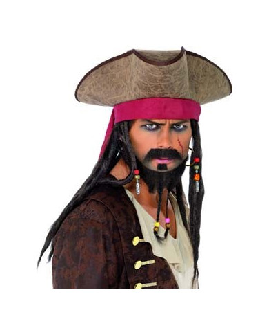 Chapeau pirate Jack Sparrow...